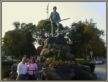 Minute Man Statue in Lexington, MA © Page Makers, LLC